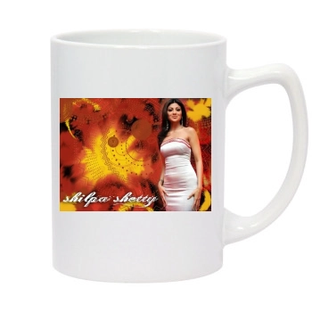 Shilpa Shetty 14oz White Statesman Mug