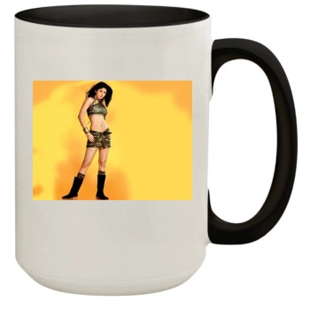 Shilpa Shetty 15oz Colored Inner & Handle Mug