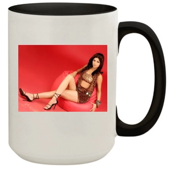 Shilpa Shetty 15oz Colored Inner & Handle Mug