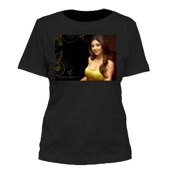 Shilpa Shetty Women's Cut T-Shirt