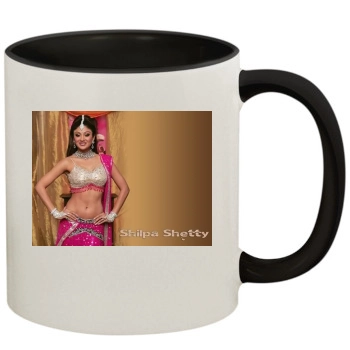 Shilpa Shetty 11oz Colored Inner & Handle Mug