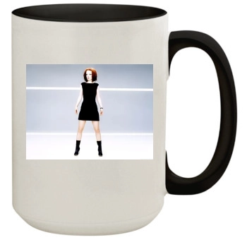 Shirley Manson 15oz Colored Inner & Handle Mug