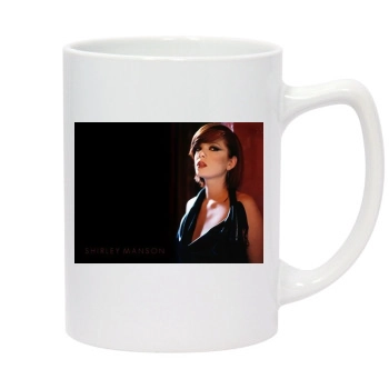 Shirley Manson 14oz White Statesman Mug