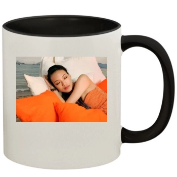 Shu Qi 11oz Colored Inner & Handle Mug