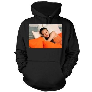 Shu Qi Mens Pullover Hoodie Sweatshirt