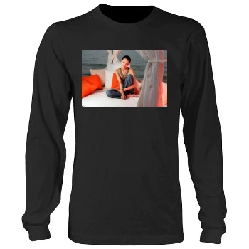 Shu Qi Men's Heavy Long Sleeve TShirt