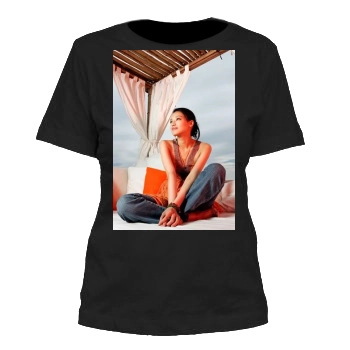 Shu Qi Women's Cut T-Shirt