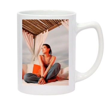 Shu Qi 14oz White Statesman Mug