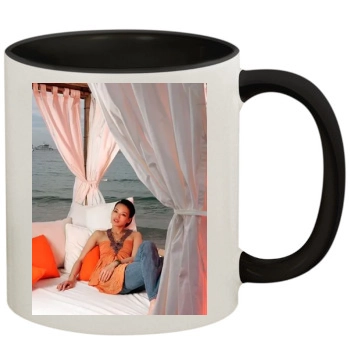 Shu Qi 11oz Colored Inner & Handle Mug