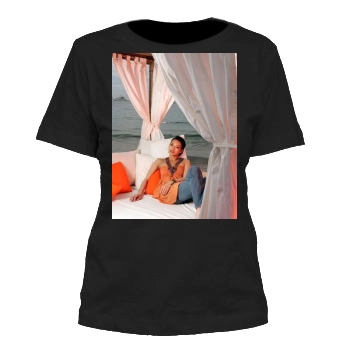 Shu Qi Women's Cut T-Shirt