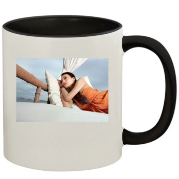 Shu Qi 11oz Colored Inner & Handle Mug