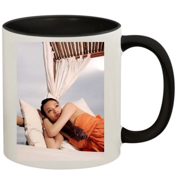 Shu Qi 11oz Colored Inner & Handle Mug