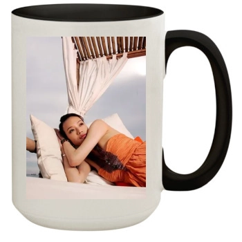 Shu Qi 15oz Colored Inner & Handle Mug