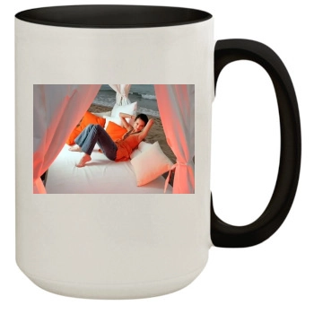 Shu Qi 15oz Colored Inner & Handle Mug