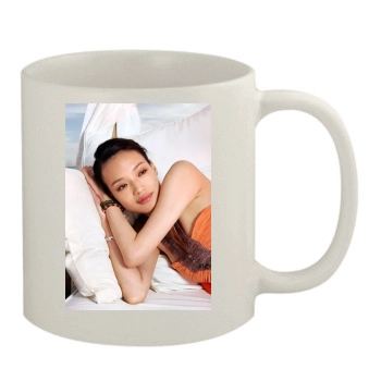 Shu Qi 11oz White Mug