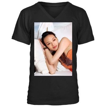 Shu Qi Men's V-Neck T-Shirt