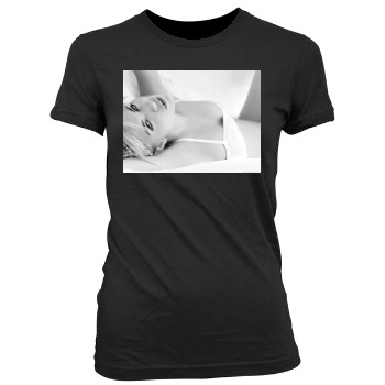 Sienna Miller Women's Junior Cut Crewneck T-Shirt