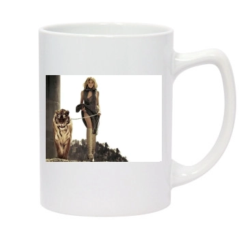 Sienna Miller 14oz White Statesman Mug