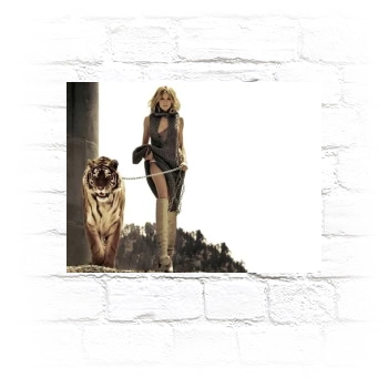 Sienna Miller Metal Wall Art