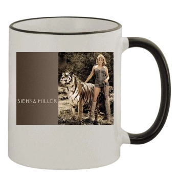 Sienna Miller 11oz Colored Rim & Handle Mug