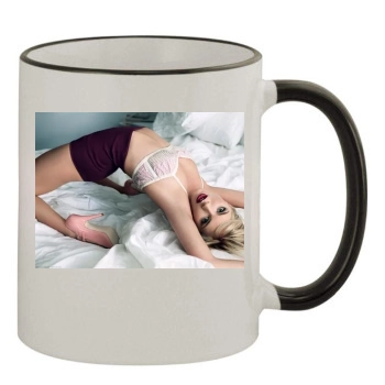 Sienna Miller 11oz Colored Rim & Handle Mug