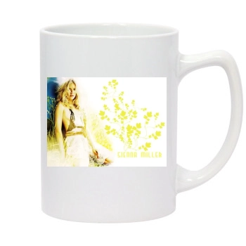 Sienna Miller 14oz White Statesman Mug