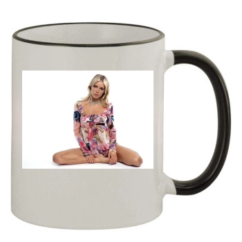 Sienna Miller 11oz Colored Rim & Handle Mug