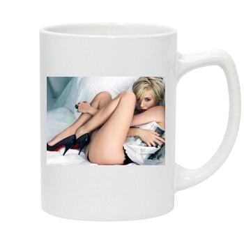 Sienna Miller 14oz White Statesman Mug