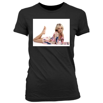 Sienna Miller Women's Junior Cut Crewneck T-Shirt