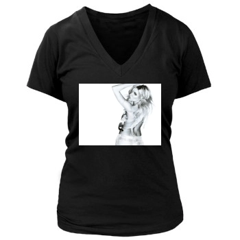 Sienna Miller Women's Deep V-Neck TShirt