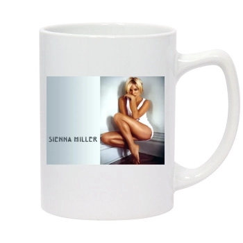 Sienna Miller 14oz White Statesman Mug