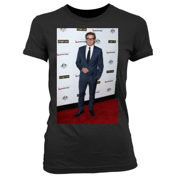 Simon Baker Women's Junior Cut Crewneck T-Shirt