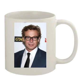 Simon Baker 11oz White Mug