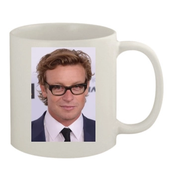 Simon Baker 11oz White Mug