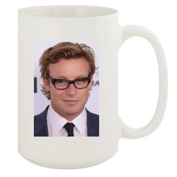 Simon Baker 15oz White Mug