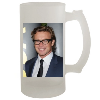 Simon Baker 16oz Frosted Beer Stein