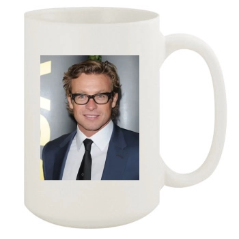 Simon Baker 15oz White Mug