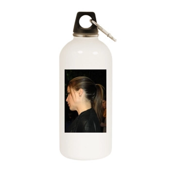 Sophia Bush White Water Bottle With Carabiner