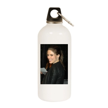 Sophia Bush White Water Bottle With Carabiner