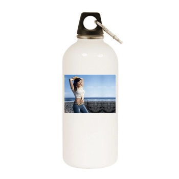 Sophia Bush White Water Bottle With Carabiner