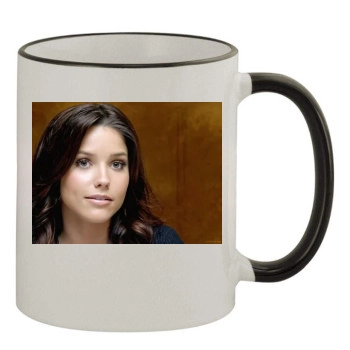 Sophia Bush 11oz Colored Rim & Handle Mug