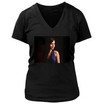 Sophia Bush Women's Deep V-Neck TShirt