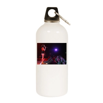 Sophie Ellis-Bextor White Water Bottle With Carabiner