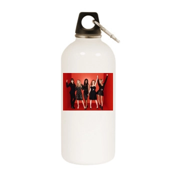 Spice Girls White Water Bottle With Carabiner