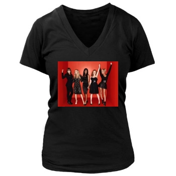 Spice Girls Women's Deep V-Neck TShirt