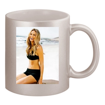 Stacy Keibler 11oz Metallic Silver Mug