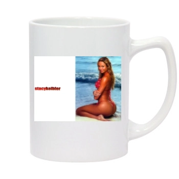 Stacy Keibler 14oz White Statesman Mug