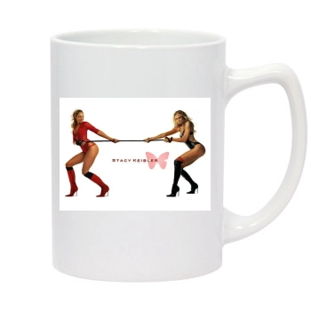 Stacy Keibler 14oz White Statesman Mug