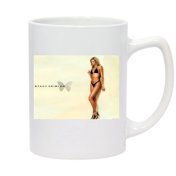 Stacy Keibler 14oz White Statesman Mug