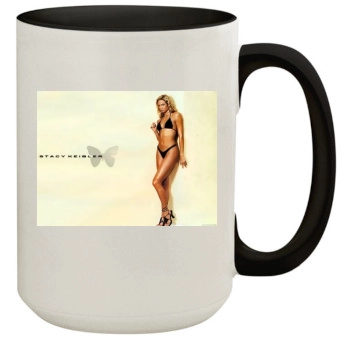 Stacy Keibler 15oz Colored Inner & Handle Mug